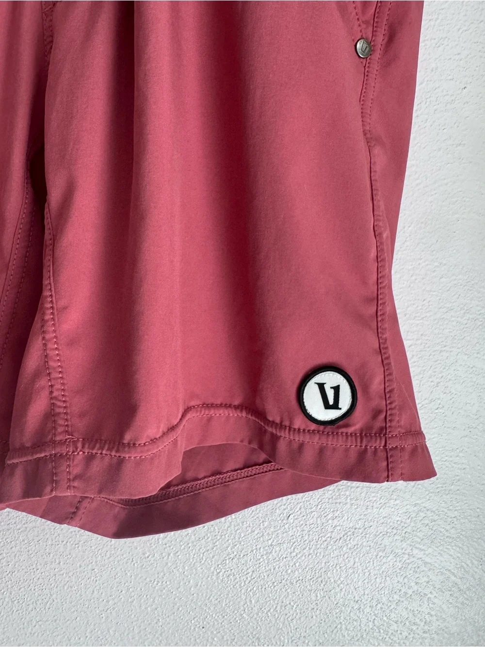 Vuori Coral Kore Saltwater Red Swim Trunks